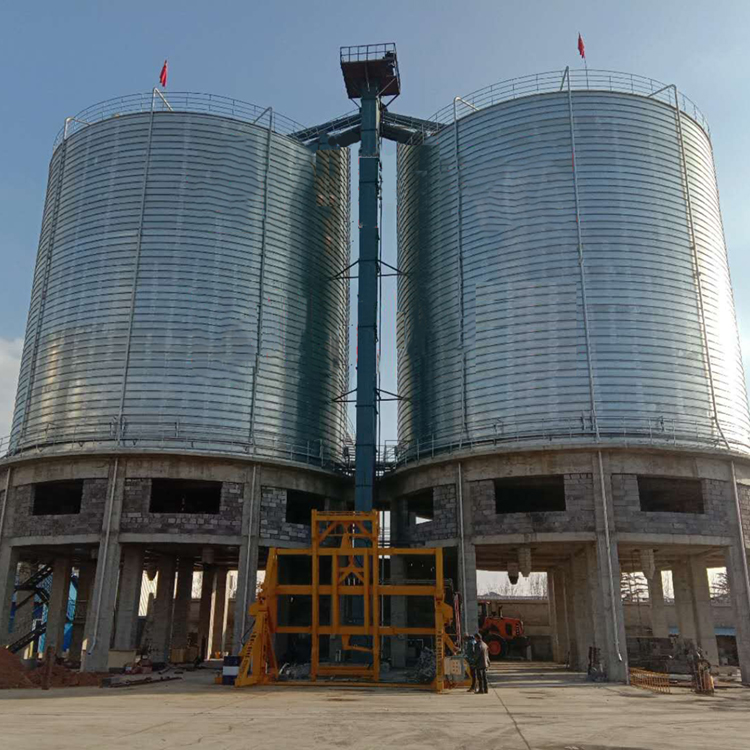 惠州2000吨镀锌钢板仓